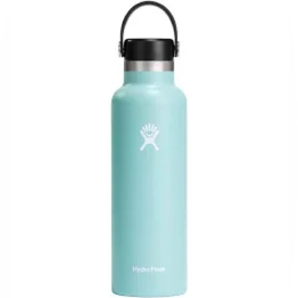 HydroFlask 18 oz aqua blue water bottle